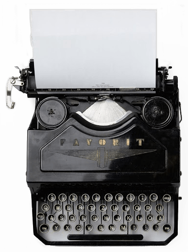 Artisan Editing- Typewriter
